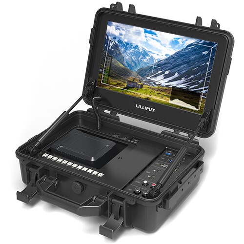 Lilliput BM120-4KS 12.5 Inch 4K Broadcast Director Monitor With Hard Case